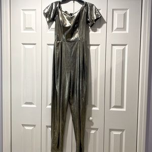Gold Lamee One Piece Pantsuit